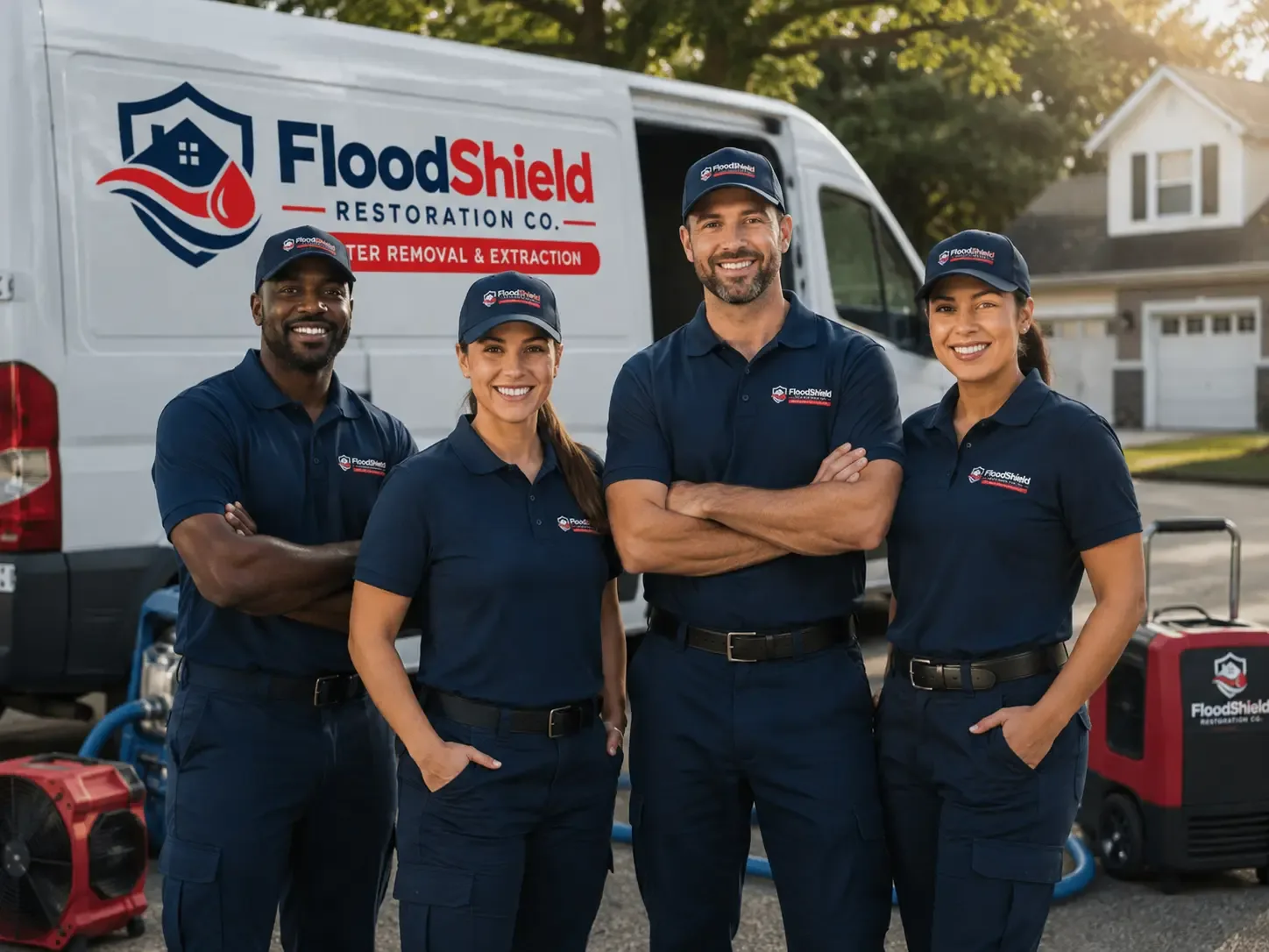 Flood Damage Restoration company in Ashford, WV